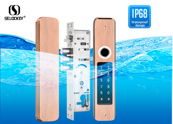 FL19 Waterproof Smart Locks Fingerprint Password Aluminium Alloy