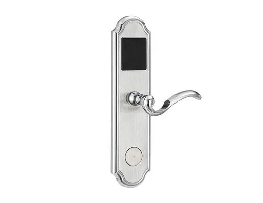 Stainless Steel Hotel Management System EU Handle Door Locks