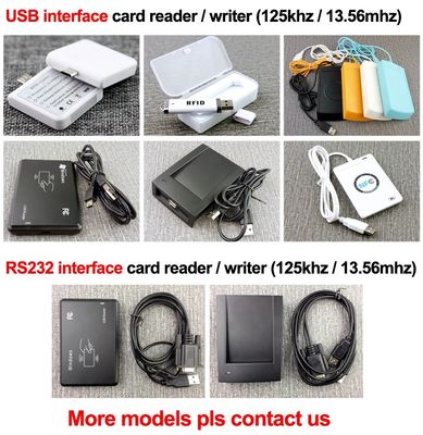 Free SDK RS232 13.56Mhz Smart RFID Card Reader Writer