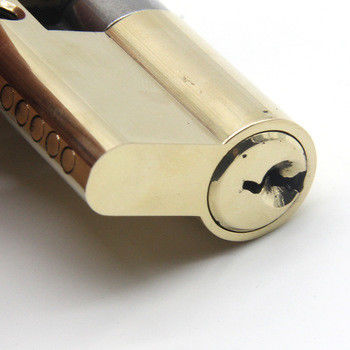 Smooth Light Double Single Open Brass German Cylinder Euro Spec Locks