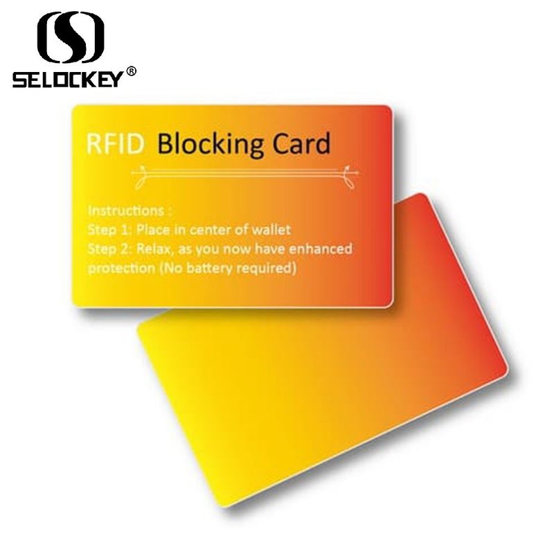 Full Wallet Security T5577 13.56MHZ RFID Blocking Card