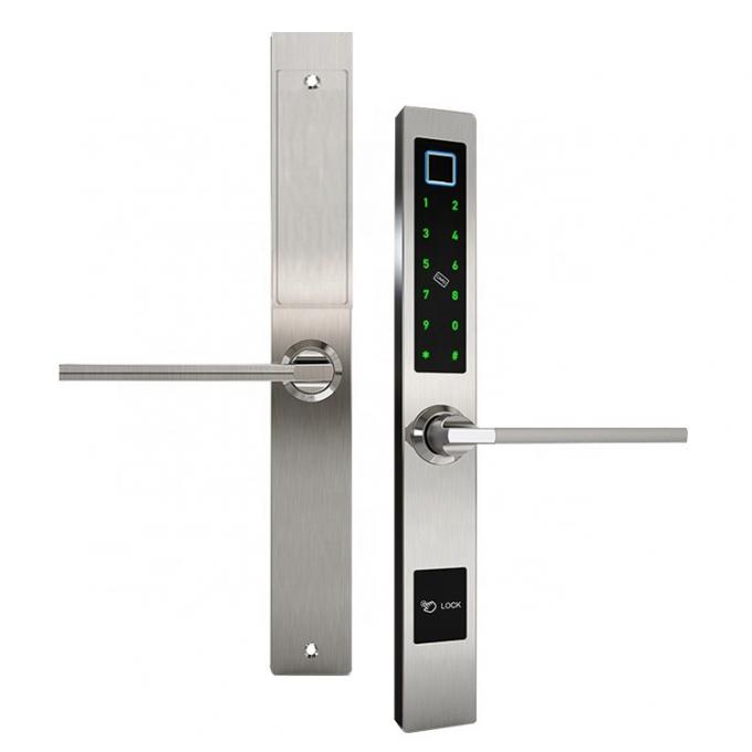 Digital TTLock APP Electric Sliding Glass Door Waterproof Smart Locks