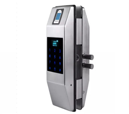 Digital No Wiring Bluetooth Code Glass Door Office Biometric Locks