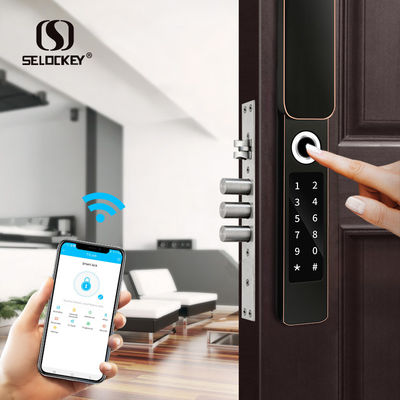 Bluetooth APP Front Door Electronic IP68 Waterproof Smart Locks