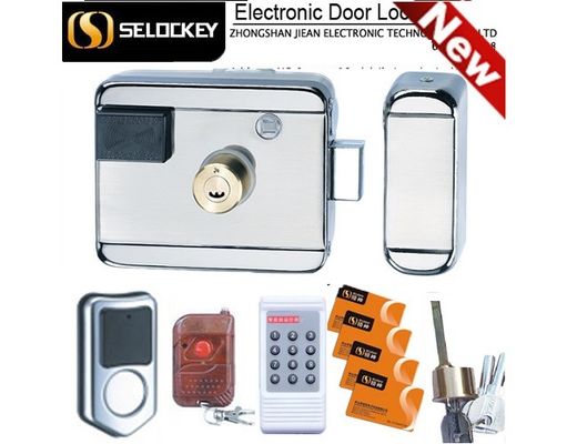 Fingerprint SELOCKEY Electronic Remote Control RFID Card Rim Door Locks