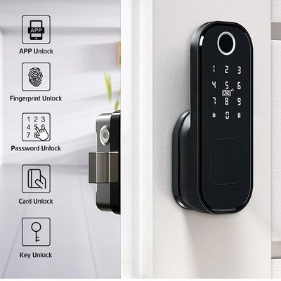 Keyless WiFi Home Electric Keypad Deadbolt 12V Rim Door Locks