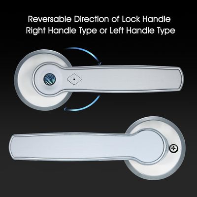 Security Fingerprint Scanner Smart Pin Key Keyless Door Handle Locks