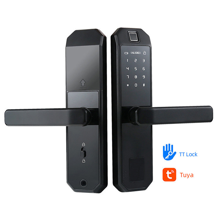 Damp Proof Fingerprint Smart Door Lock Size 20mm For Apartment
