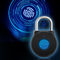 Smart Outdoor Padlock Fingerprint Electronic Bluetooth APP With Charging Port